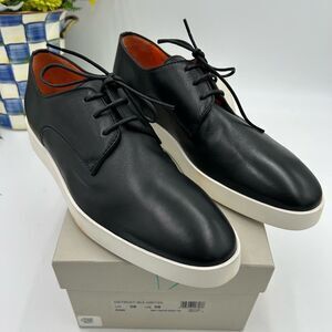 Men’s Santoni leather lace up Oxford’s size 9, made in Italy